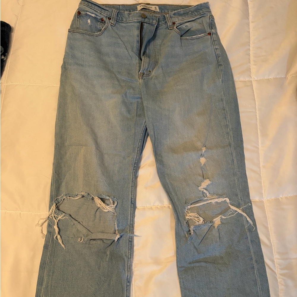Abercrombie & Fitch Light Blue Denim Jeans